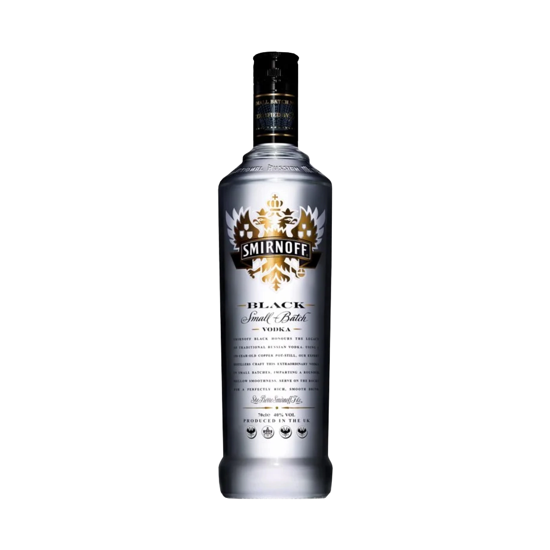 Rượu Vodka Nga Smirnoff Vodka black